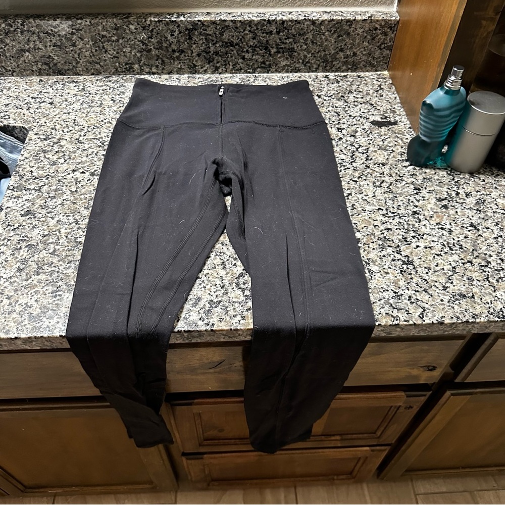 Black High-Waisted Leggings